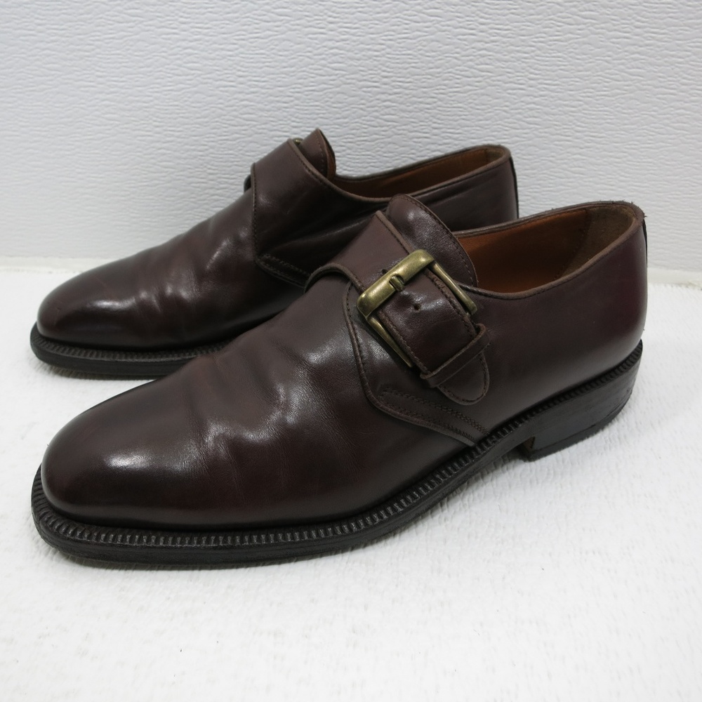Gasuggio & Scalera Monk Leather Oxfords 7 M